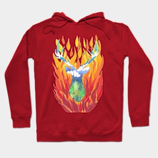 Save the Animals, help the deer. Hoodie